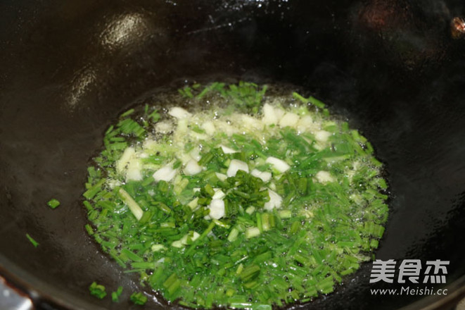 葱香绿豆芽的做法