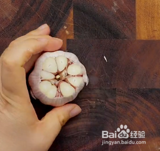 烤蒜头的制作方法