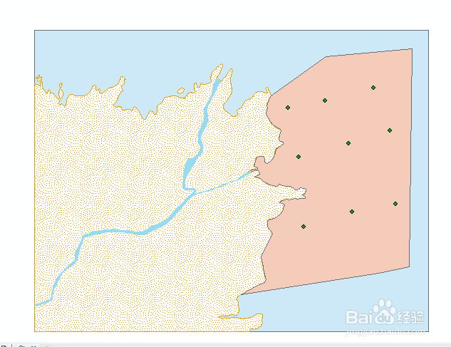 利用ArcGIS10.2进行数据额克里金插值分析