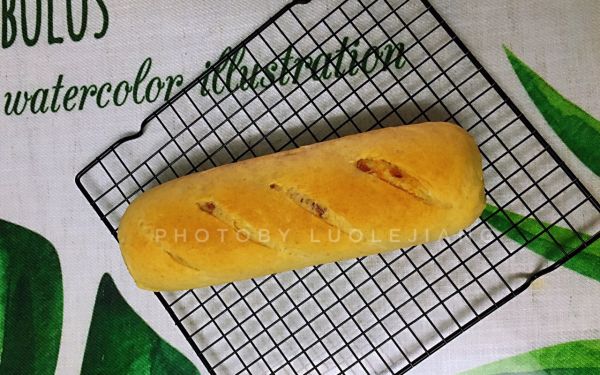 培根芝士面包卷