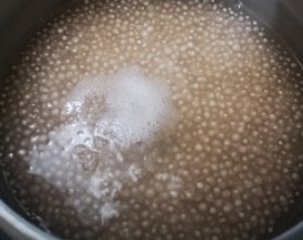 椰汁木瓜西米露的做法