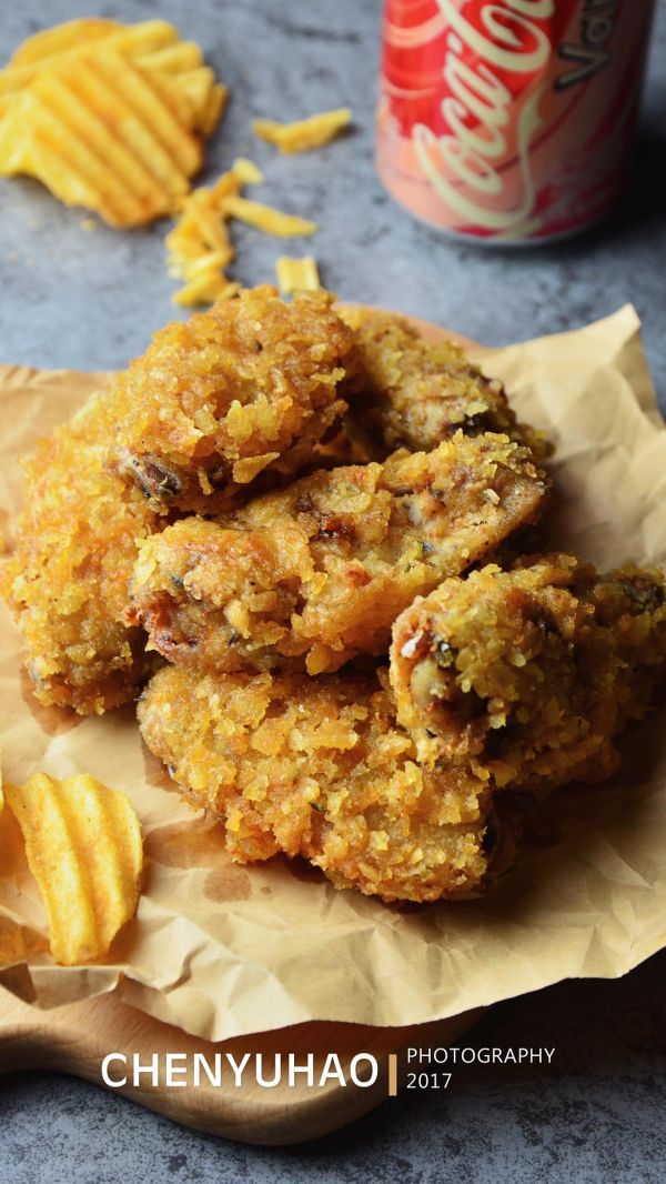 热辣薯片脆皮鸡