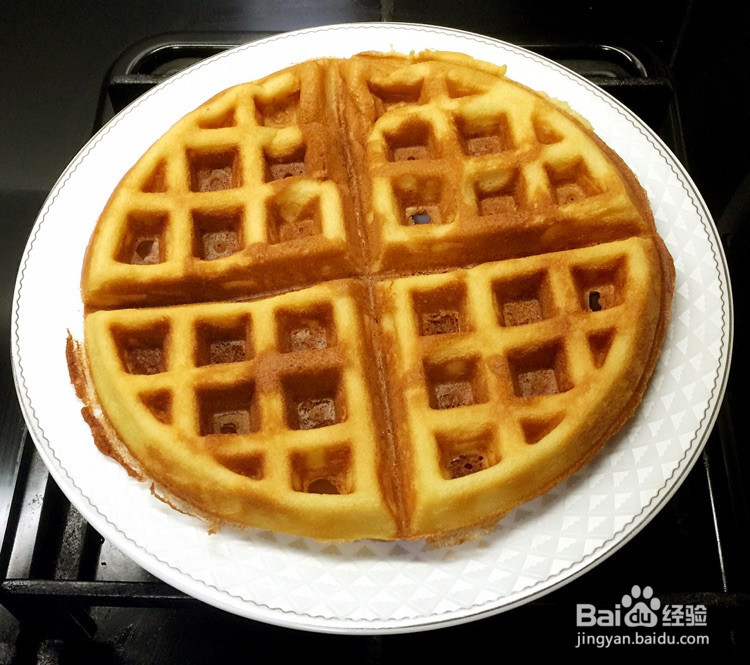 奶酪华夫饼的做法