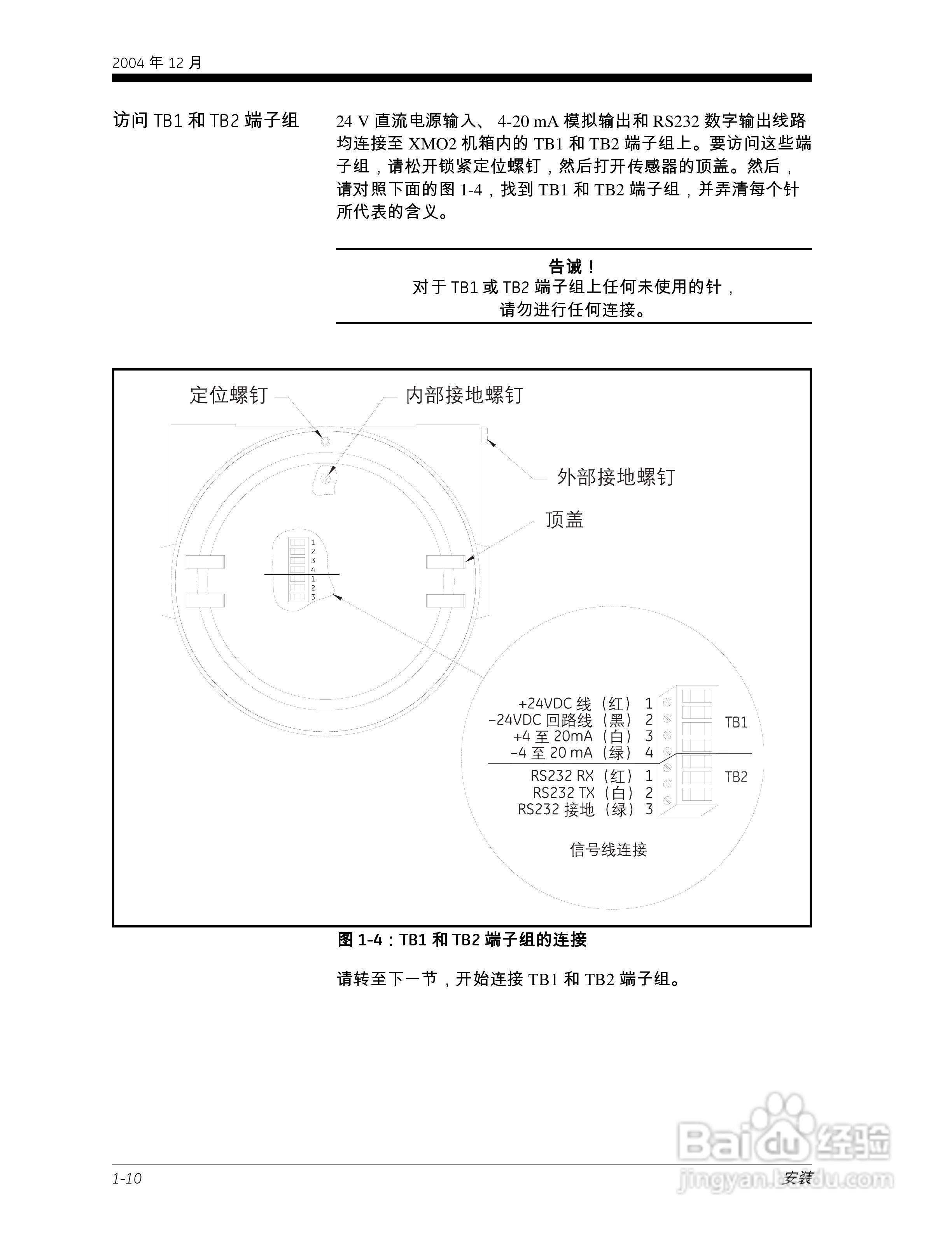 GE XMO2-IDM Panametrics智能氧气传感器说明书:[2]