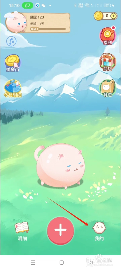 怎么打开团团记账的密码保护功能