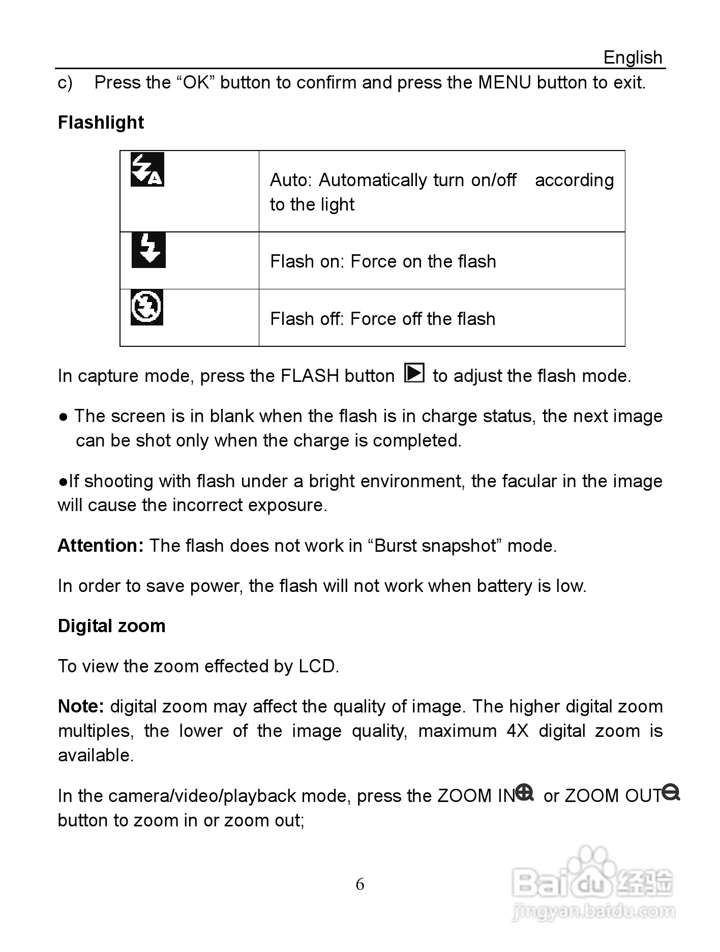 威达ViviCam 5024数码相机使用说明书:[1]