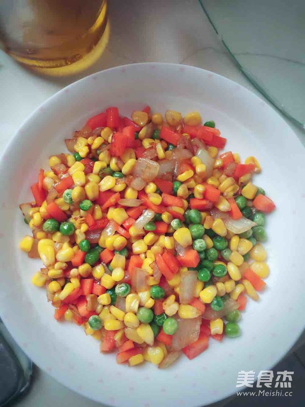 玉米青豆的做法