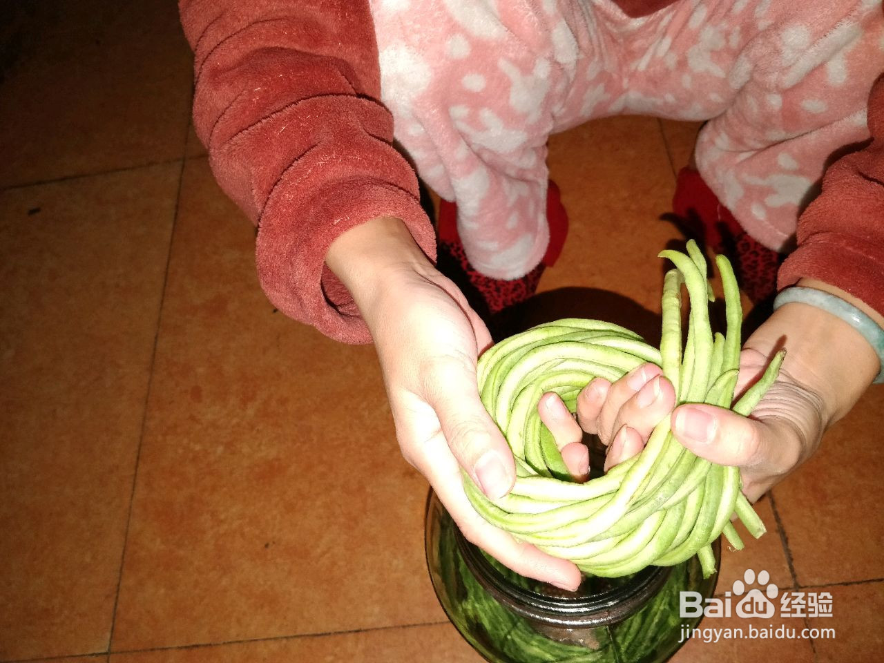 自制酸豆角的做法