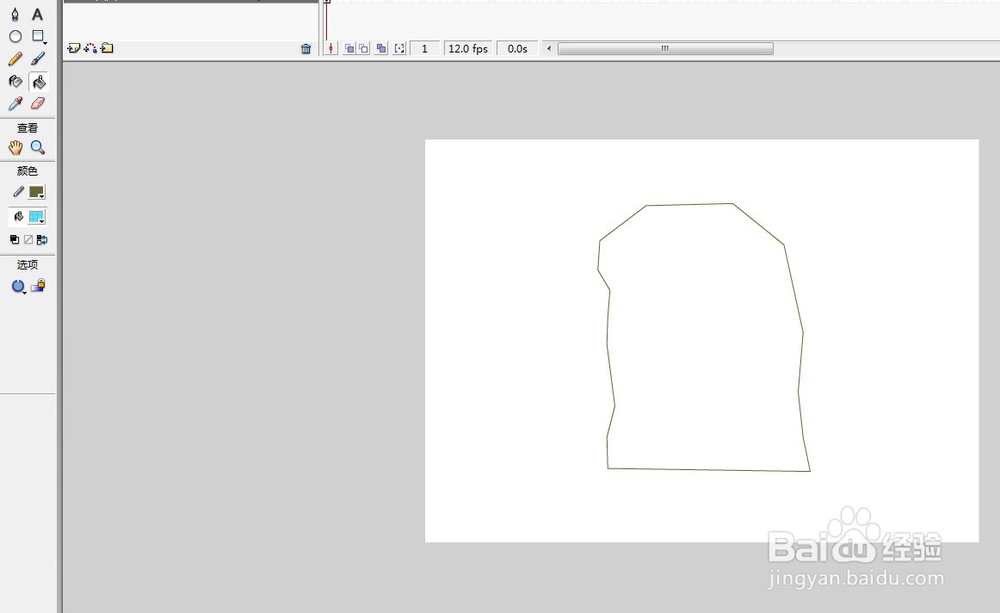 flash如何绘制冰封的效果