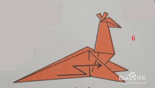 公鸡的折纸方法