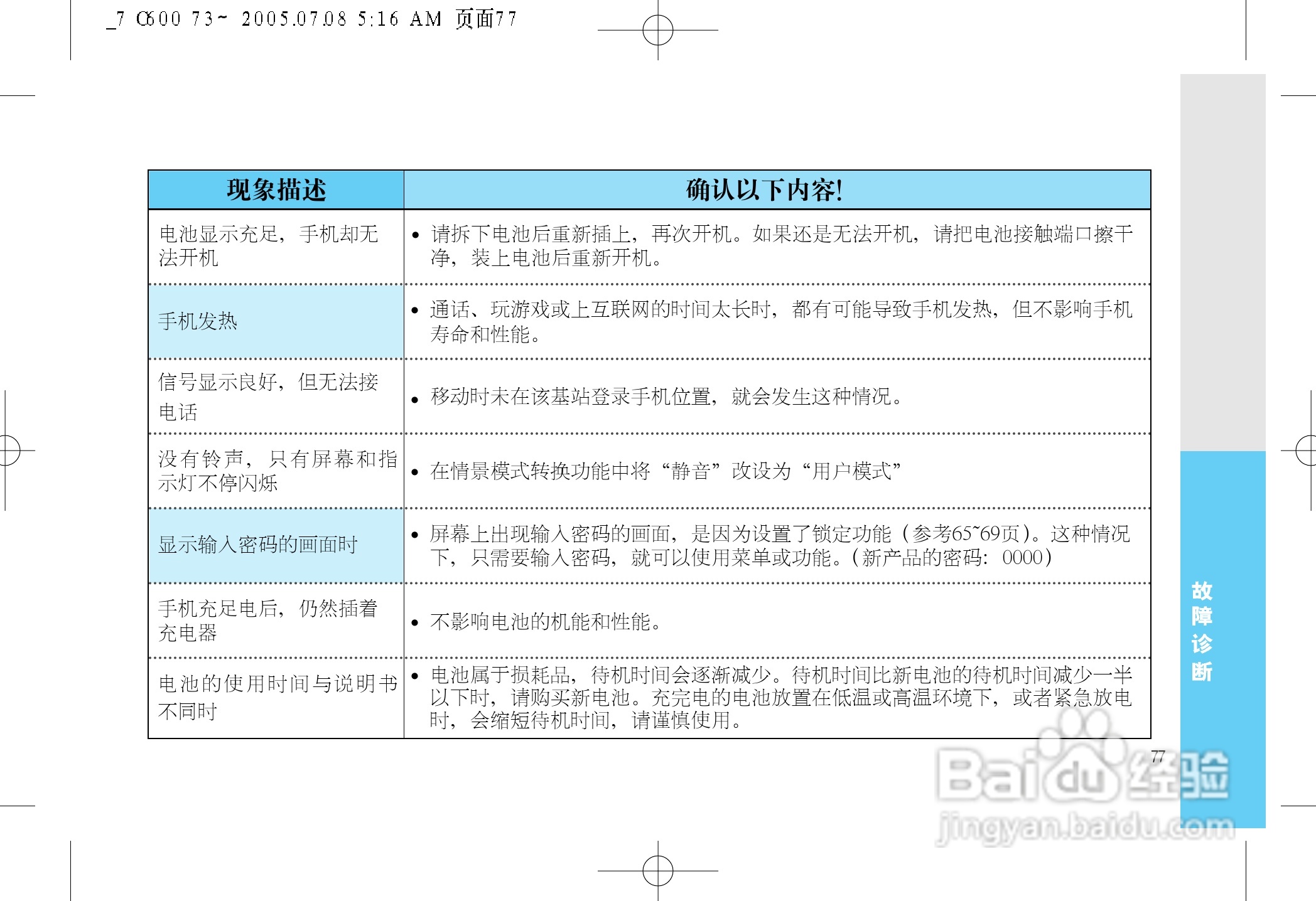 LG LG-600手机使用说明书:[9]