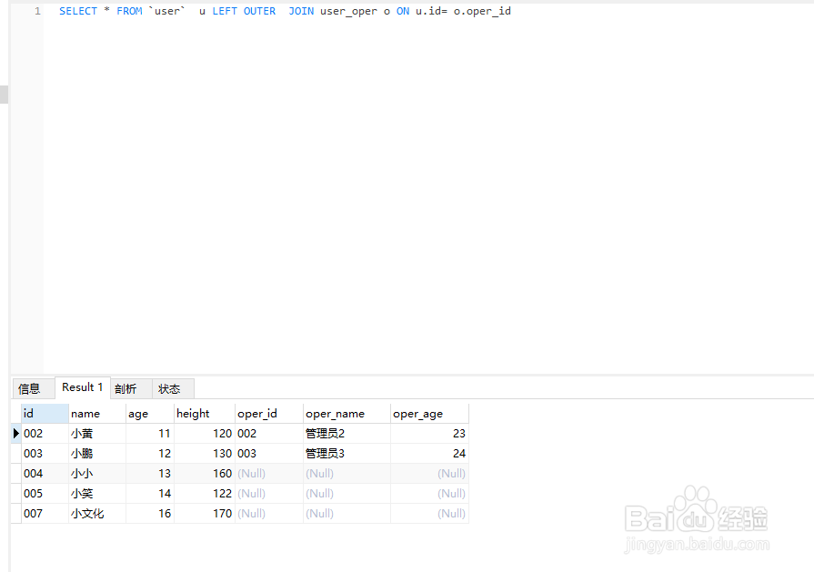 java基础 20.1.3 SQL LEFT JOIN 关键字