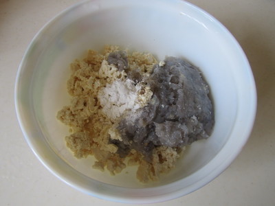 小米豆腐虾仁丸