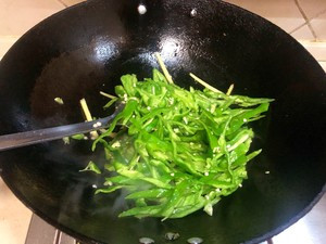 家常菜青椒肉丝