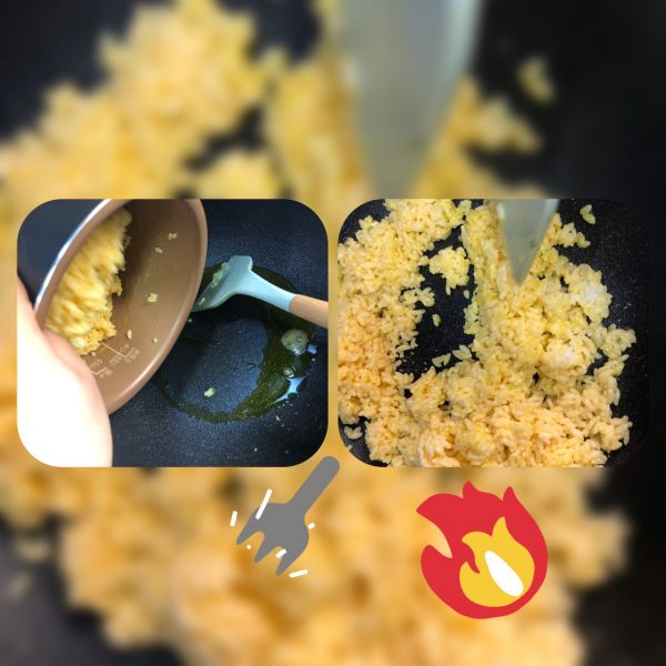 #美食视频挑战赛#黄金蛋炒饭