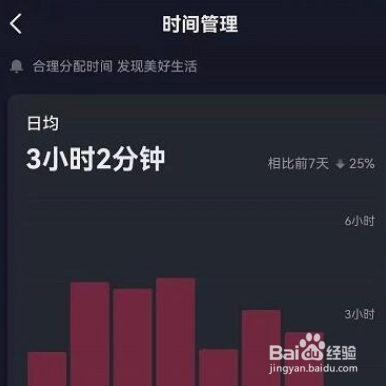 抖音怎么查看日均使用时长