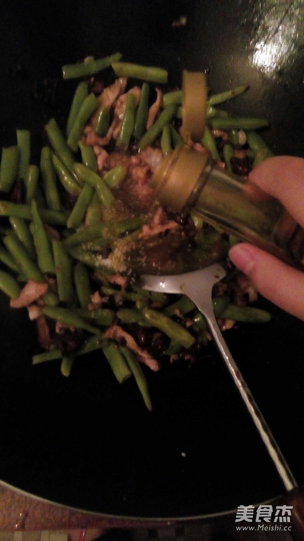 家常四季豆炒肉