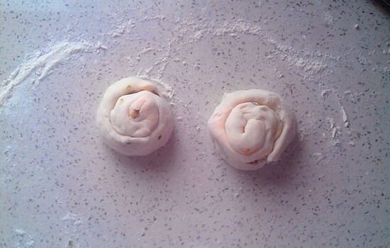 黑芝麻香菇葱油饼