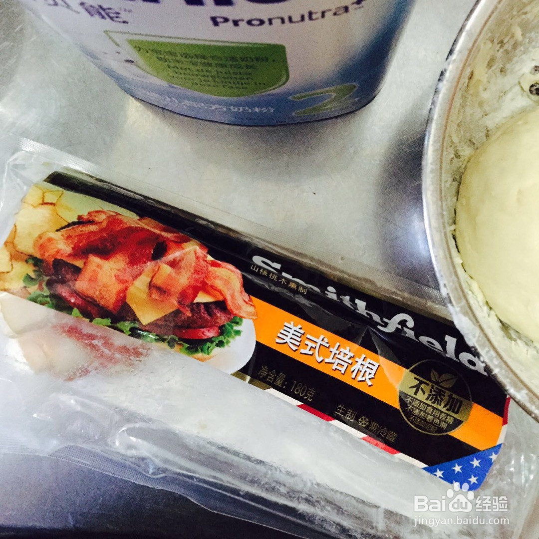 培根蘑菇披萨的做法