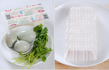 春节家宴菜健康养生篇：[4]皮蛋拌豆腐