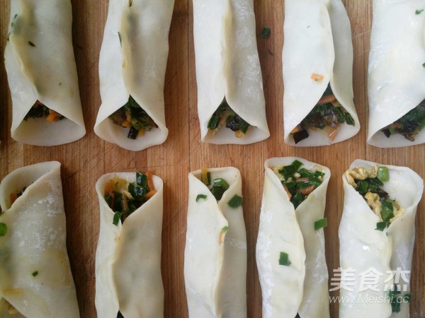 饺子皮素食锅贴