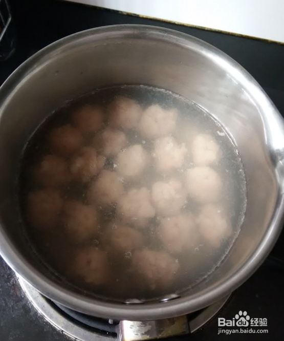 丝瓜肉丸汤的做法