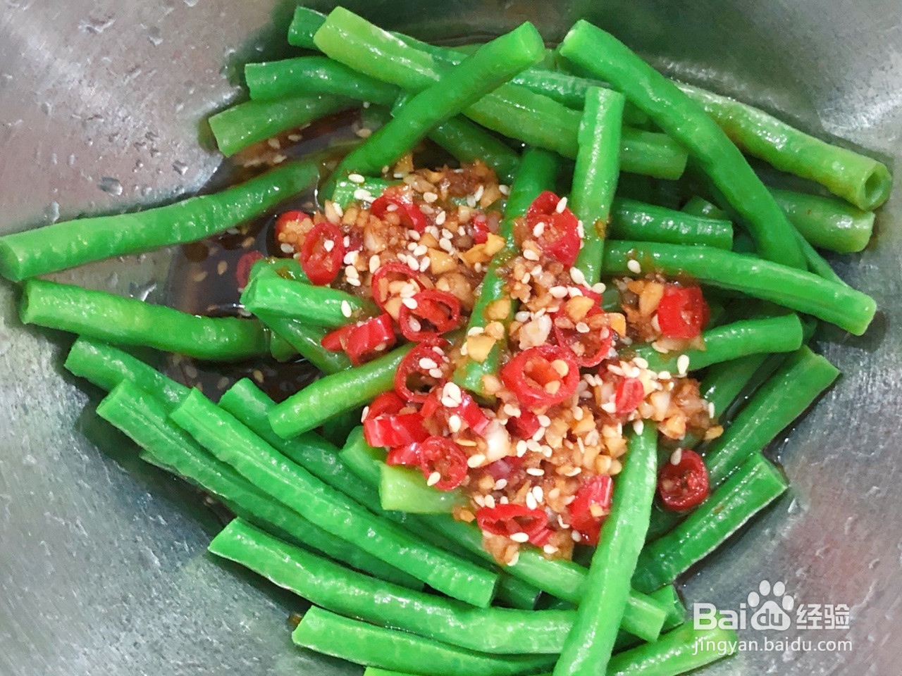 凉拌豇豆的做法