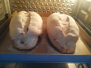 全麦高纤核果欧包的做法