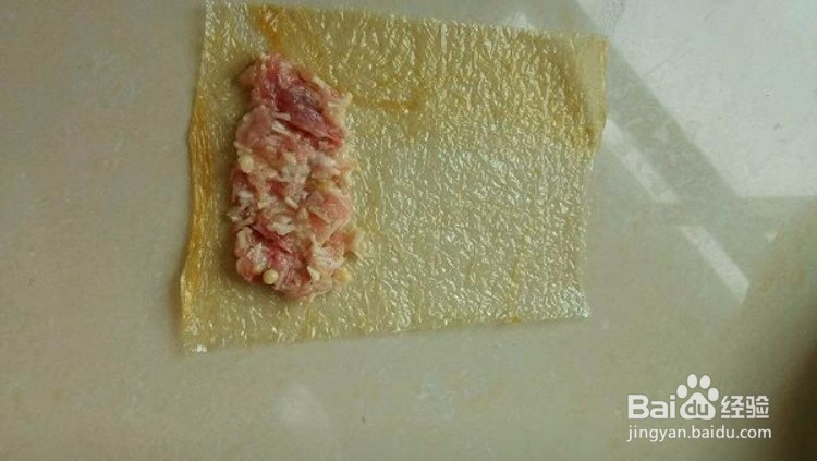 如何制作炸油豆皮卷