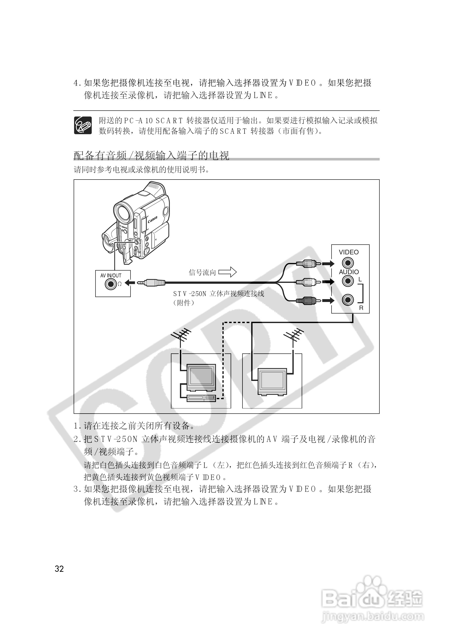 佳能MVX35i数码摄像机使用说明书:[4]