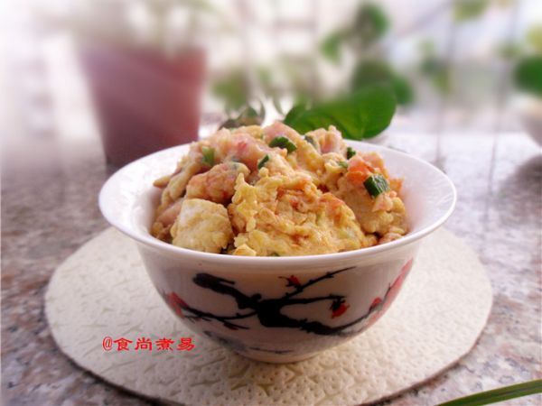 番茄午餐肉炒蛋