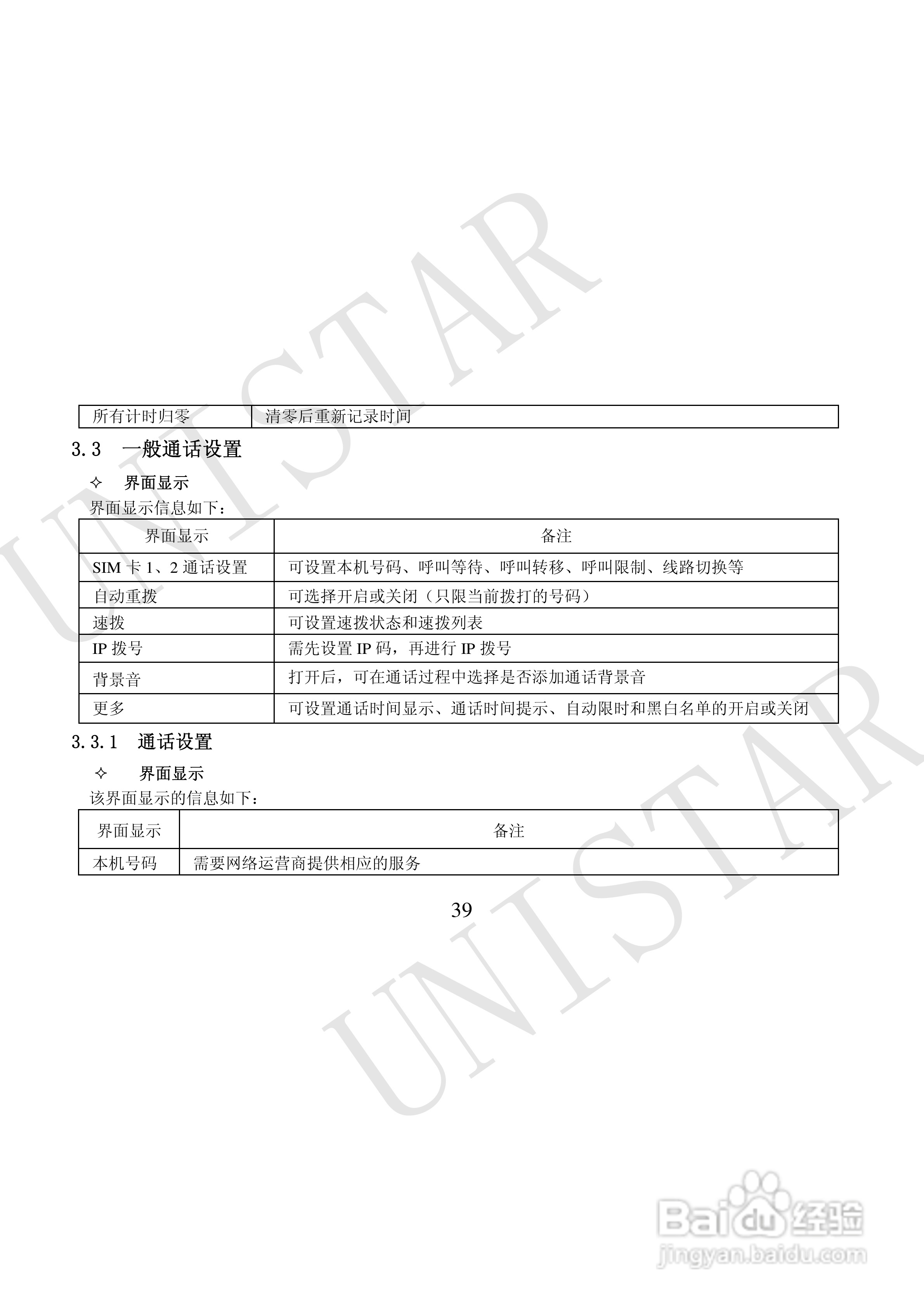 友信达 U999手机说明书:[4]