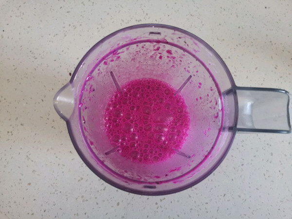 火龙果椰蓉花环手撕面包