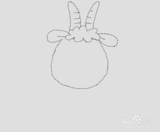 儿童简笔画山羊是怎么画的