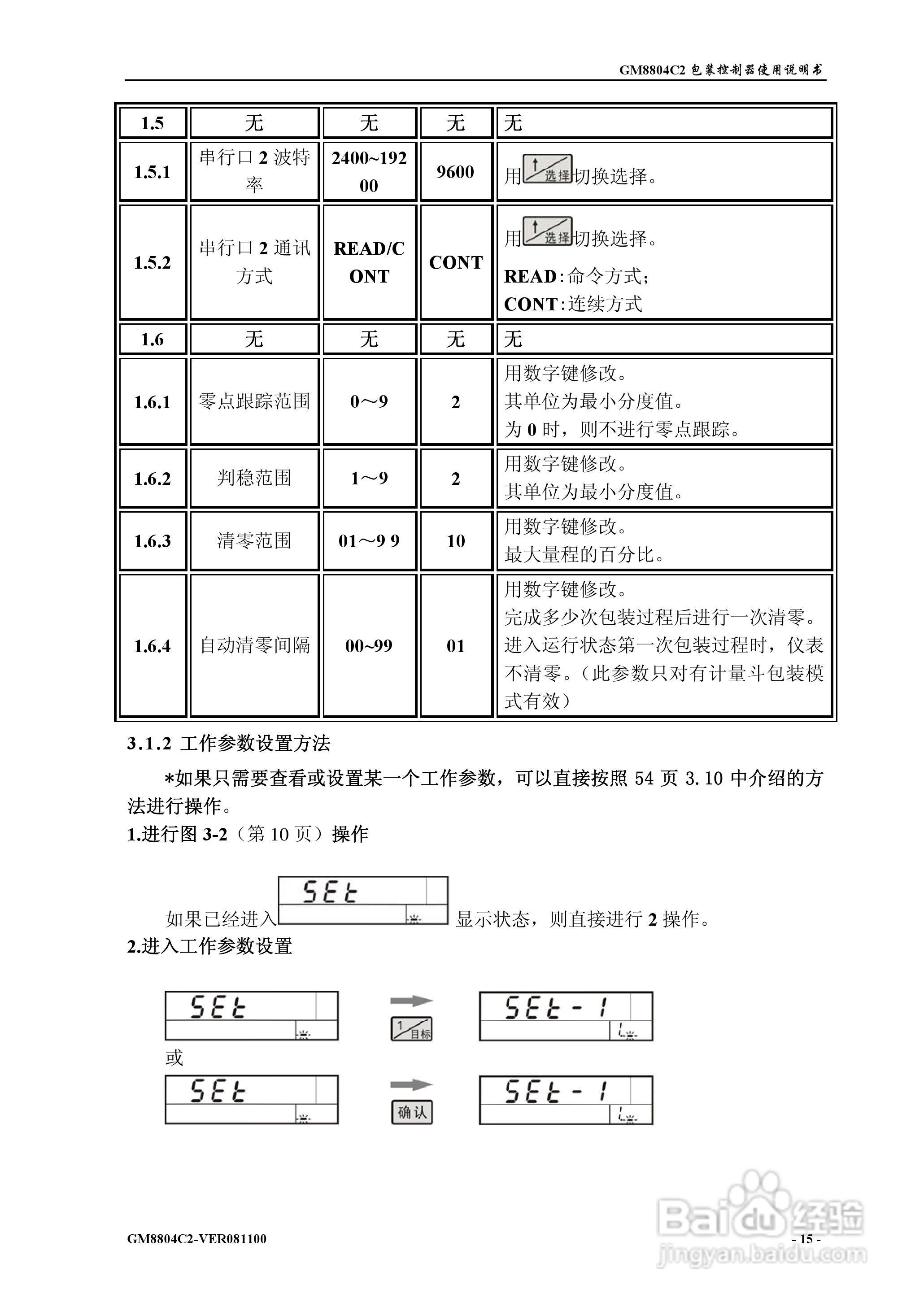 杰曼GM8804C2包装控制器使用说明书:[2]