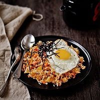 韩国泡菜做的炒饭