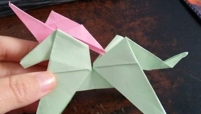 天马独角兽折法