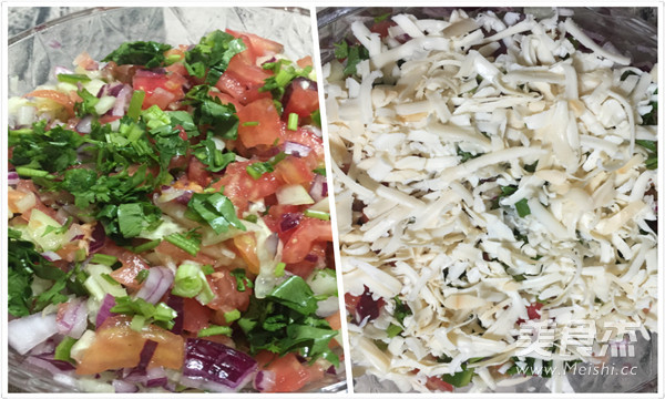 马其顿Shopska Salad