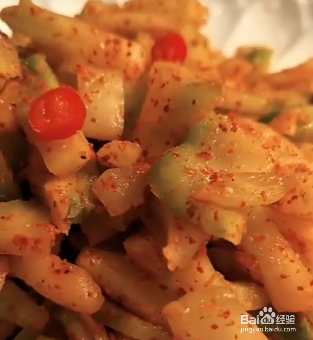 凉拌夏儿菜的美味做法