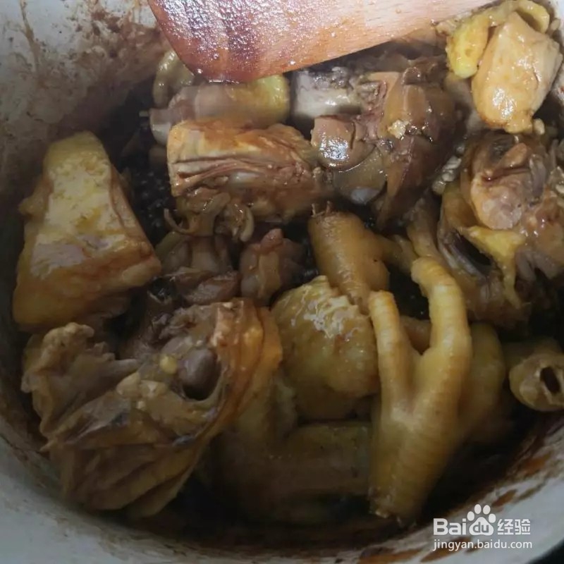 家里做的黄焖鸡