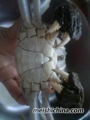 肉沫蒸蟹做法大闸蟹蒸法