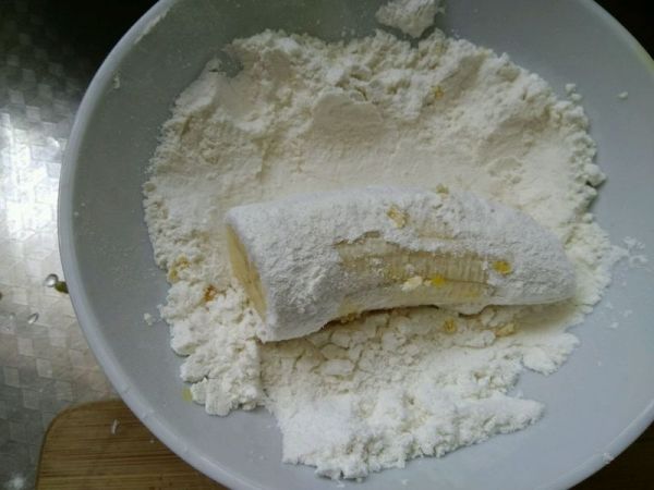 番茄酱油炸香蕉