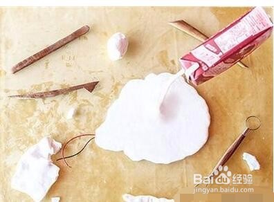 创意DIY倒牛奶台灯手工制作