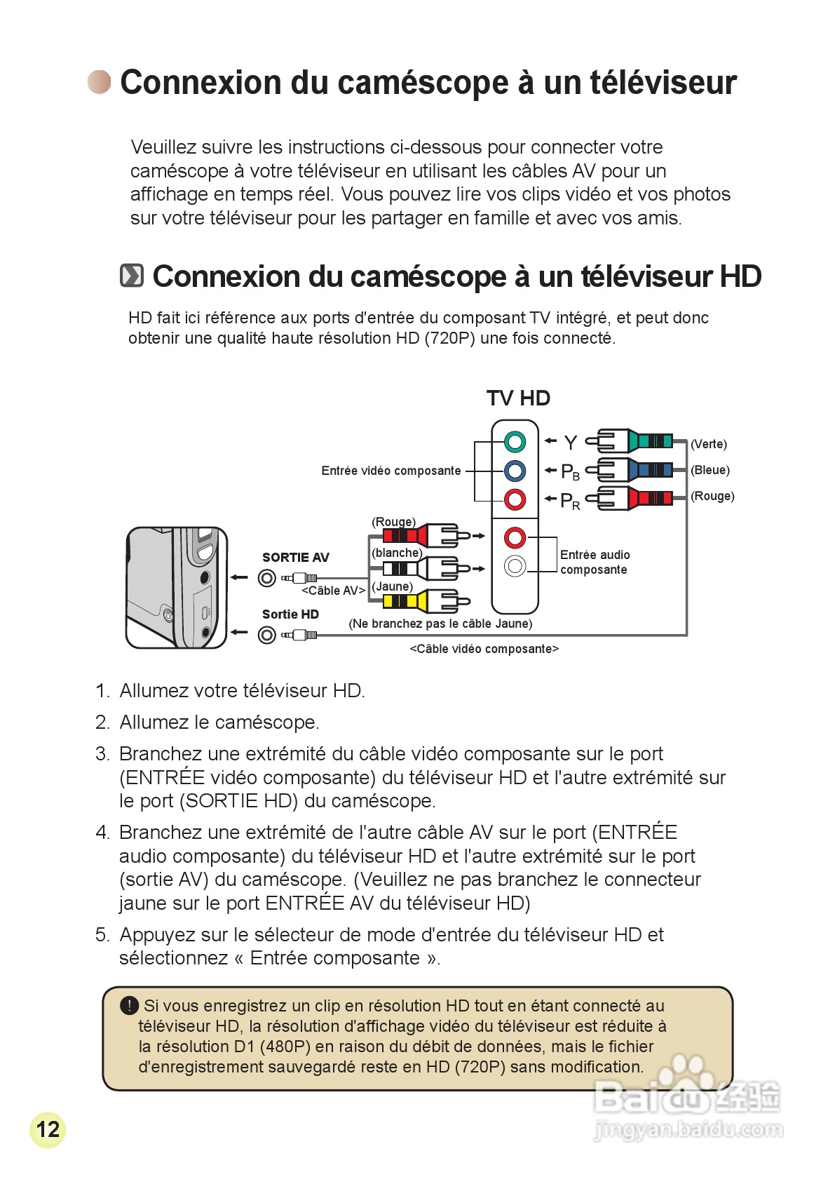 HD-DV摄像机用户手册:[7]