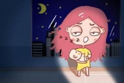 夜间躺着哺乳如何拍嗝