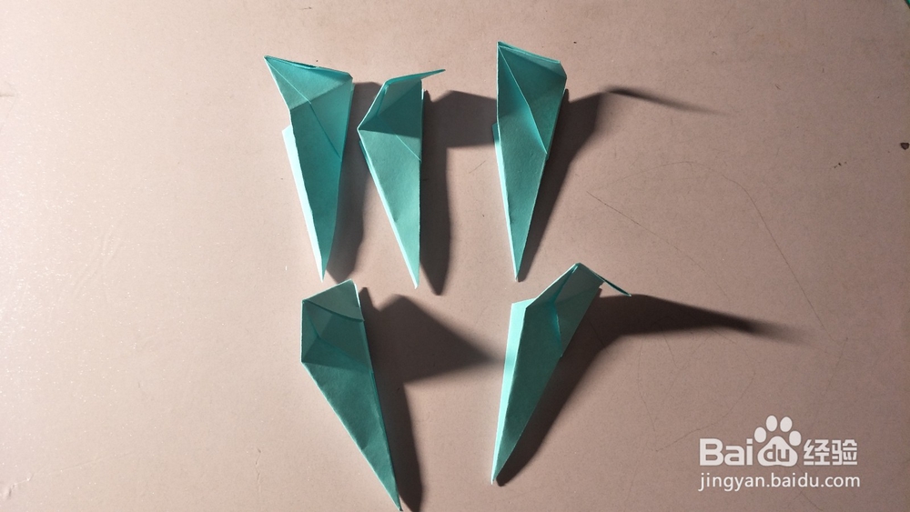 折纸:再一款立体五角星折纸图解教程