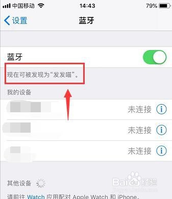 苹果iPhone怎么改蓝牙名称