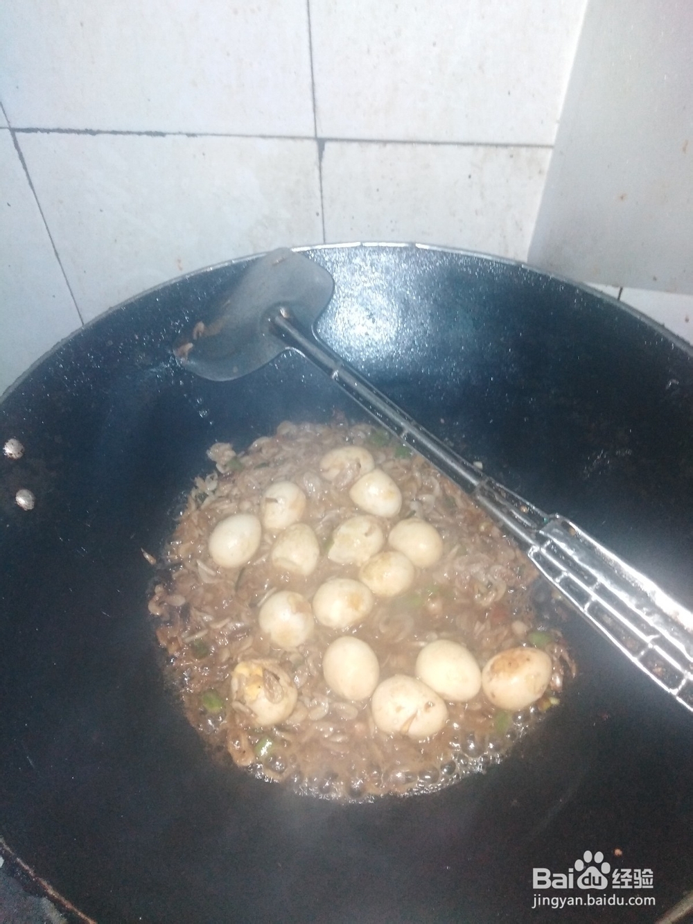 鹌鹑蛋如何炒虾皮？