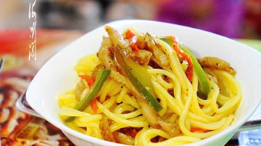 如何制作黑椒肉丝意面