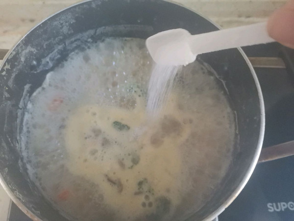 山药鸡肉蔬菜粥